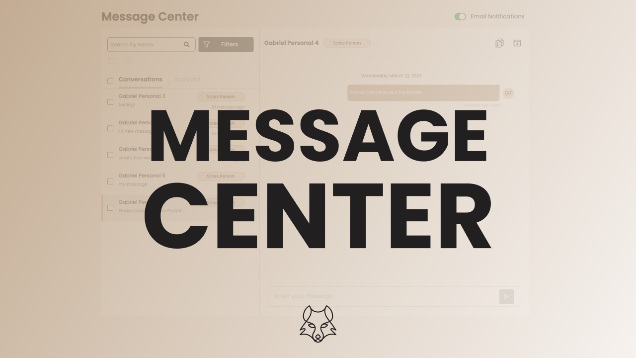 Message Center
