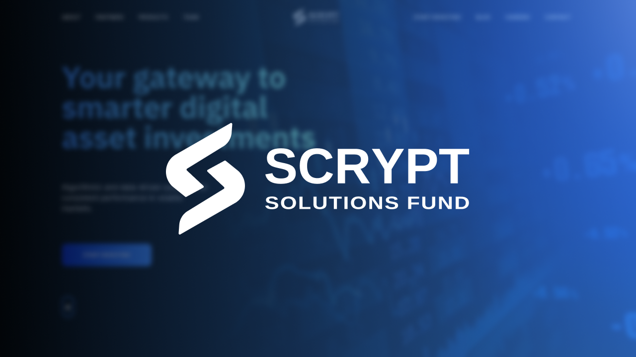 Scrypt Solutions Fund