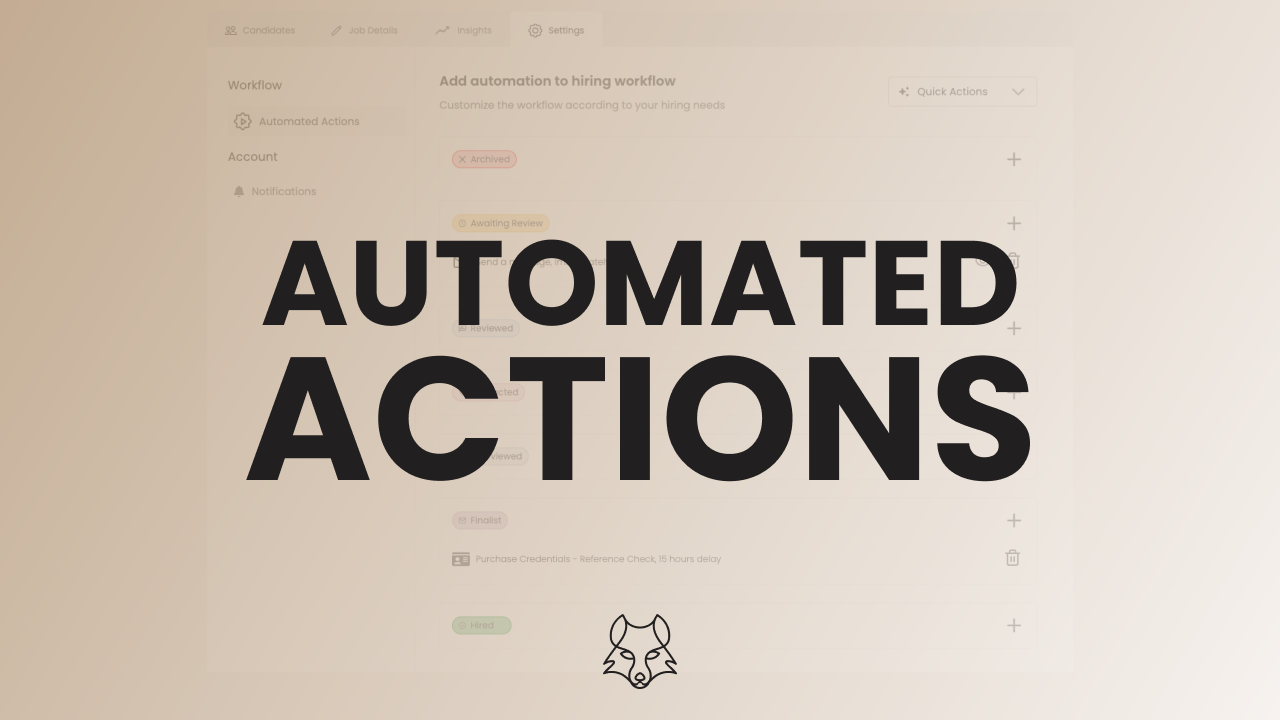 Automated Actions