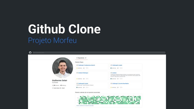 Github Clone | Dev. Guilherme Selair