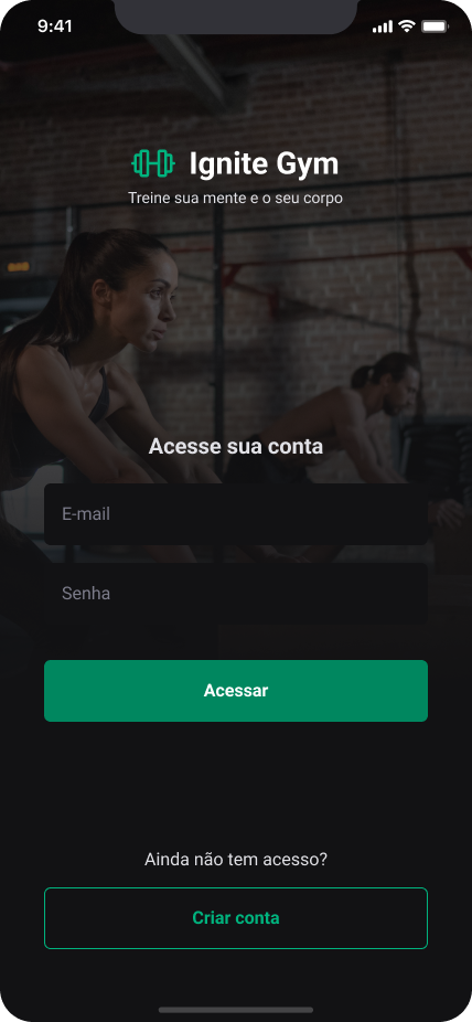 Imagem da sessão Login