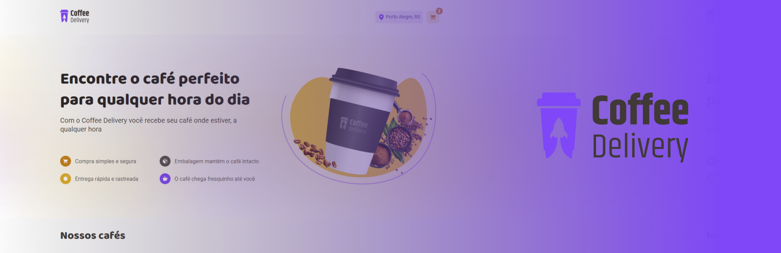 Thumbnail do projeto Coffe Delivery