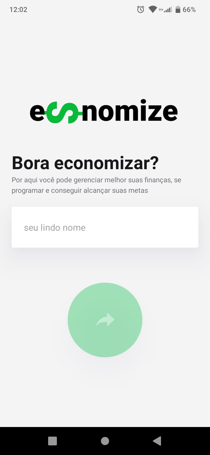 Imagem de demonstração Boas vindas