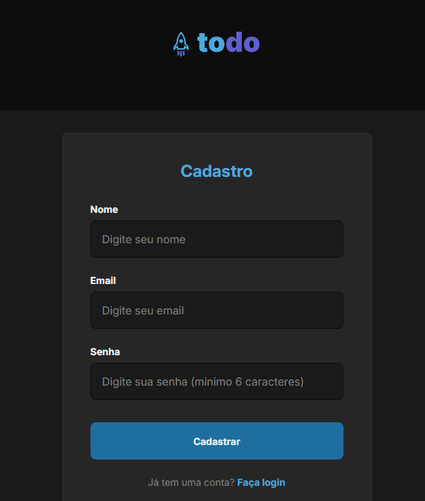 Imagem da Seção Cadastro