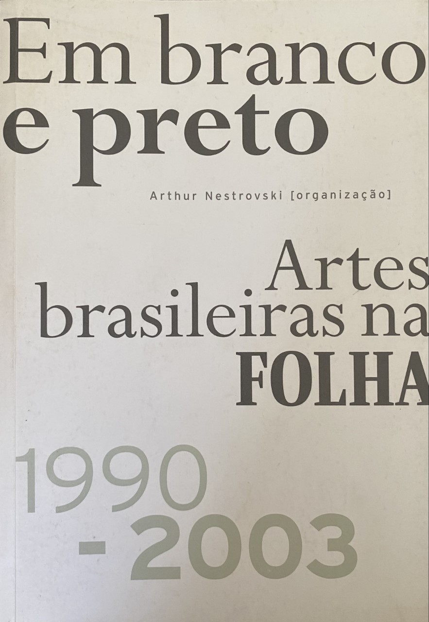 capa de Em Branco e Preto