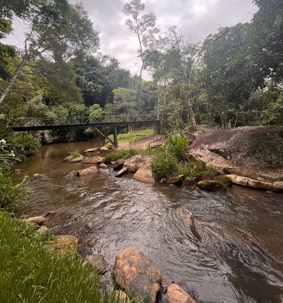 Ponte sobre o rio Fagundes