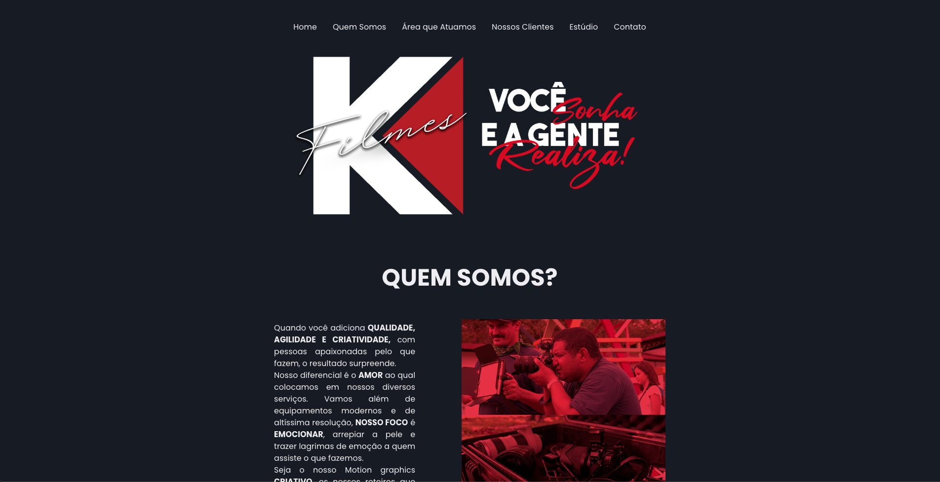 KFilmes - Produtora e Multimídia