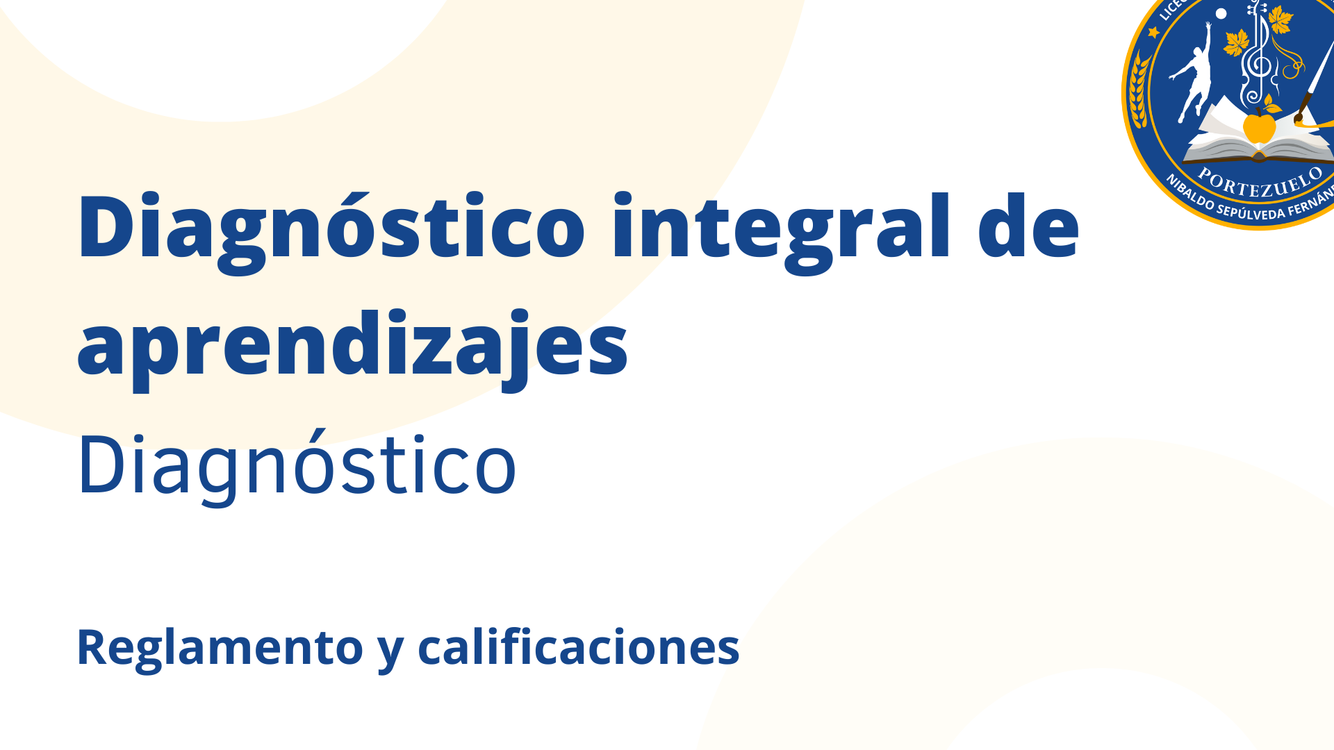 Diagnóstico integral de aprendizaje