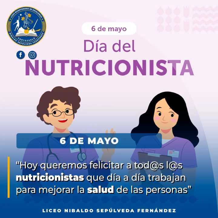 Día del(la) nutricionista.