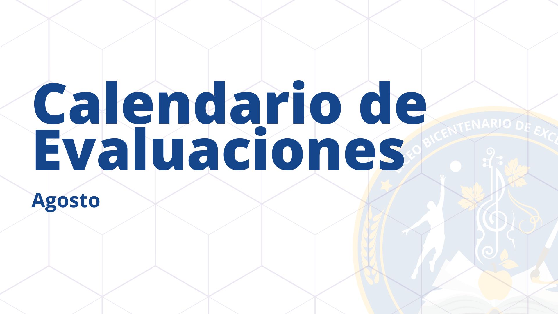 Calendario Ev. Agosto