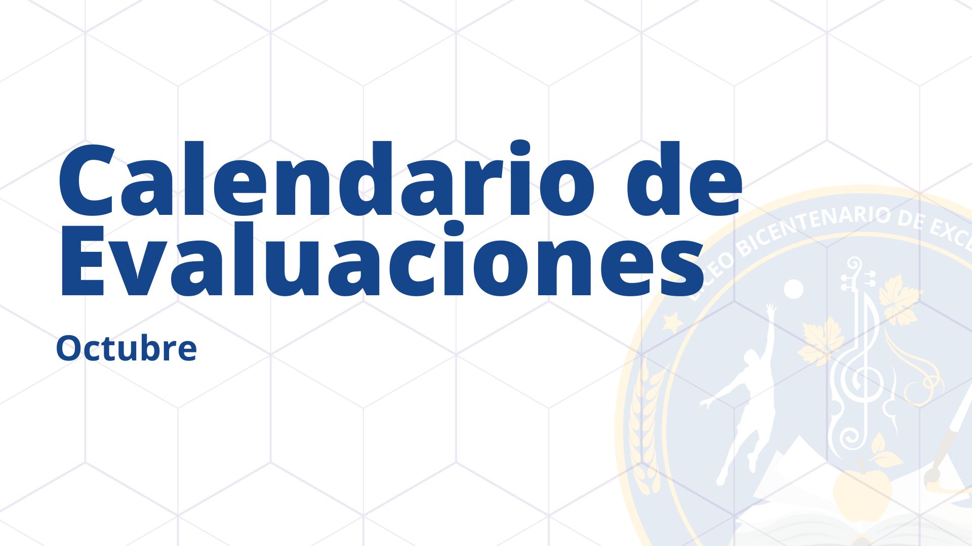 Calendario Ev. Octubre