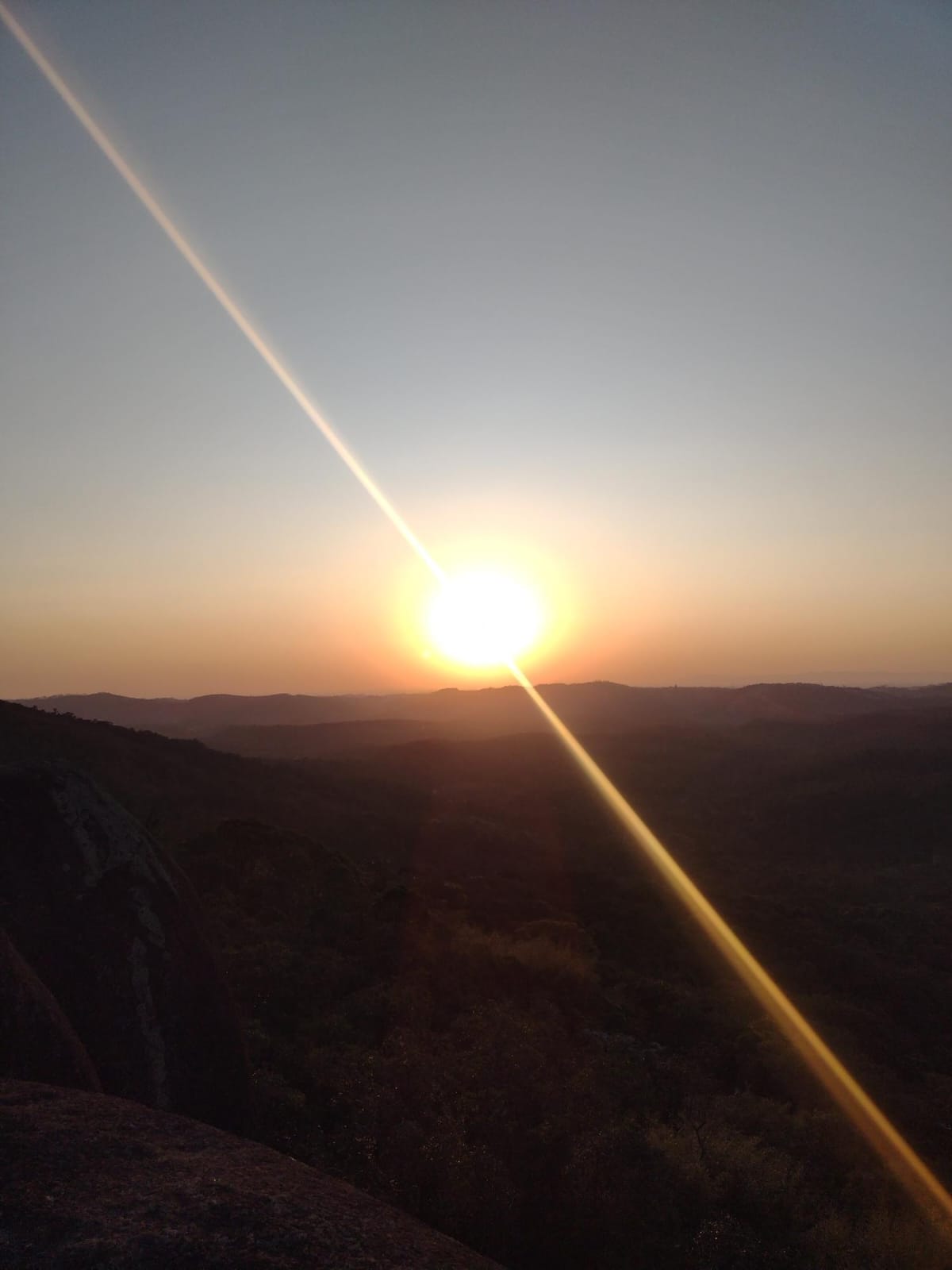 Pôr do Sol na Pedra do Estudante - Suzano - Sp