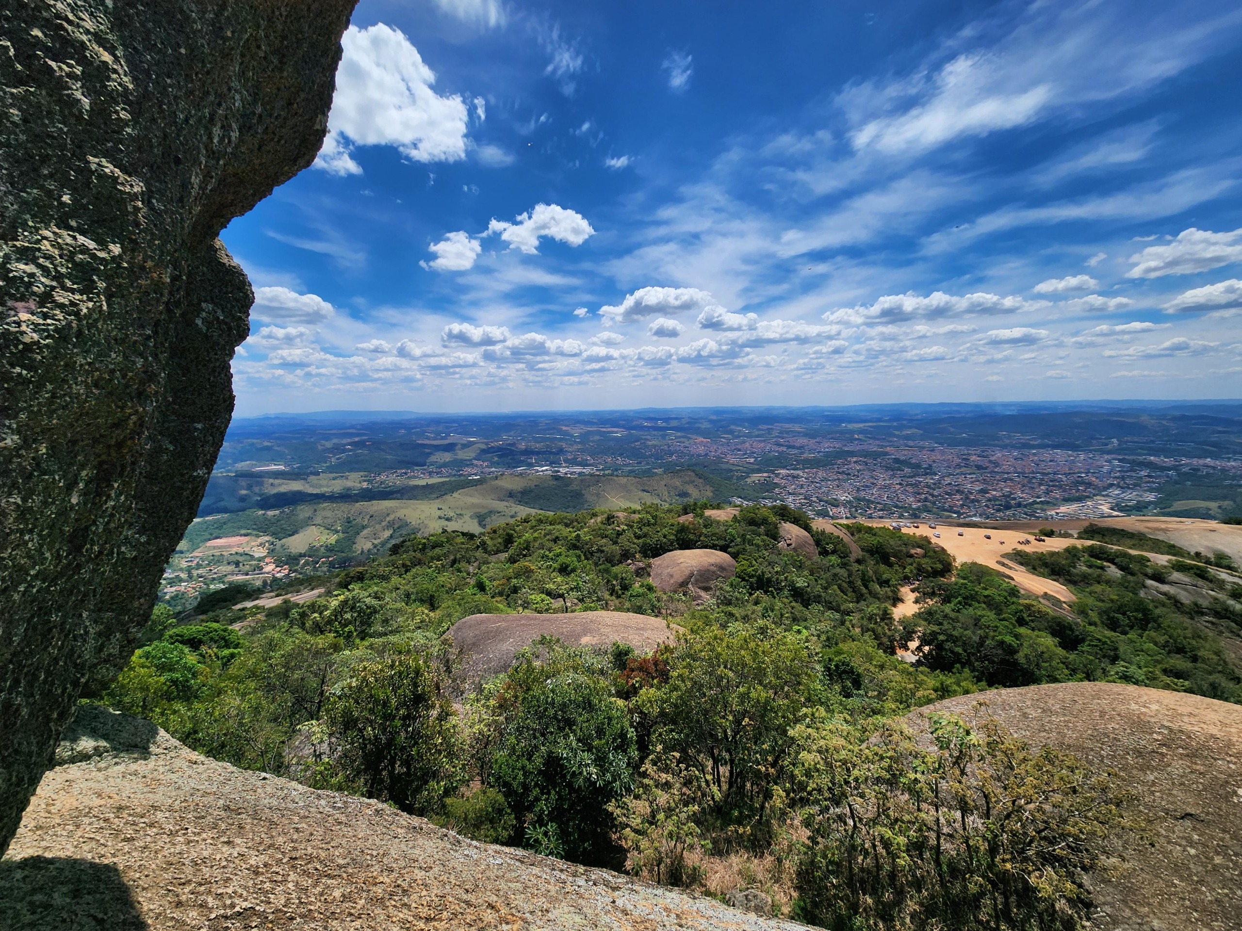 Imagem da praia de Natal vista do alto de uma Duna