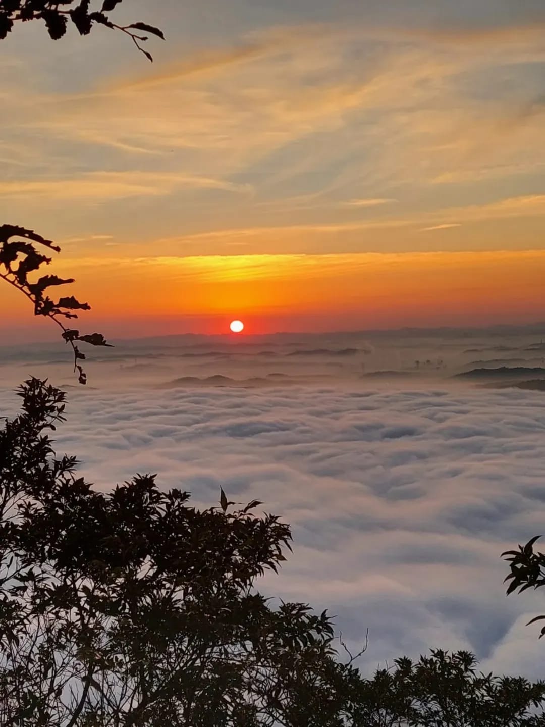 Foto de Pôr do Sol no Mirante + Festival de inverno - Paranapiacaba - Sp