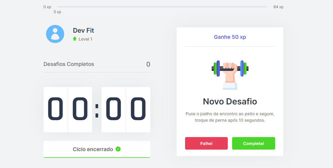 Imagem da sessão Card de Desafio
