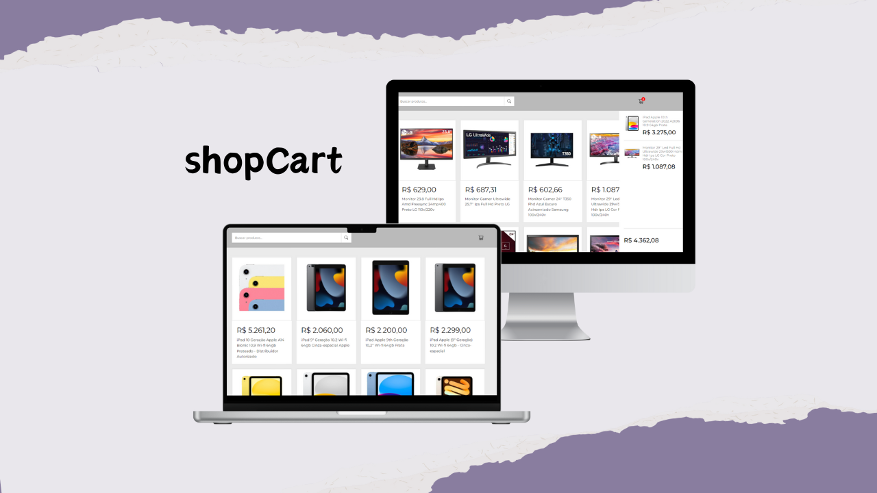 Thumbnail do projeto shopCart 