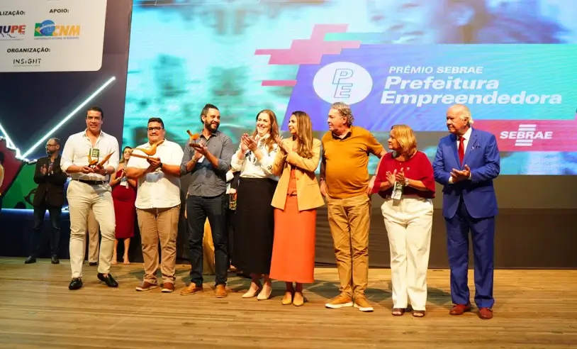 Sebrae premia gestões municipais na fase estadual do Prêmio Sebrae Prefeitura Empreendedora