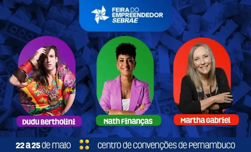 Grandes nomes do empreendedorismo brasileiro confirmados na 12ª edição da Feira do Empreendedor