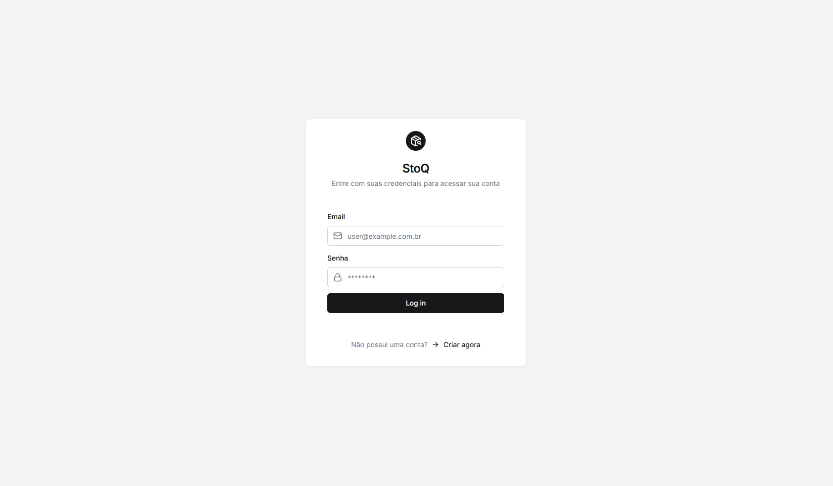 Imagem da sessão Login