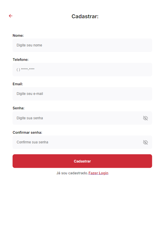 Imagem da sessão Cadastro