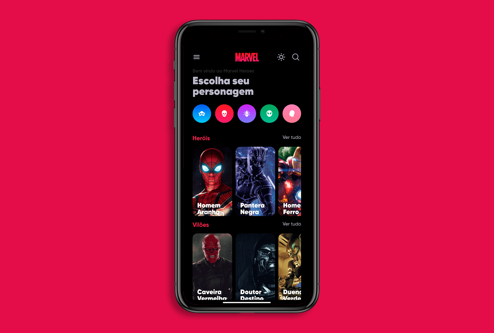 Marvel App