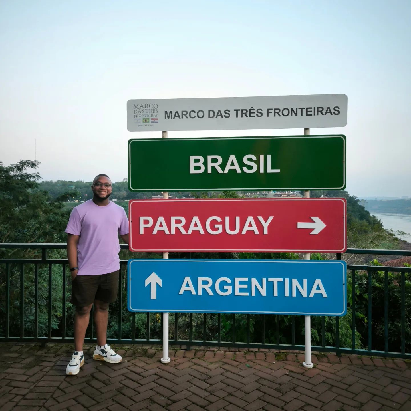 Marco Três Fronteiras, Paraná • 🇧🇷