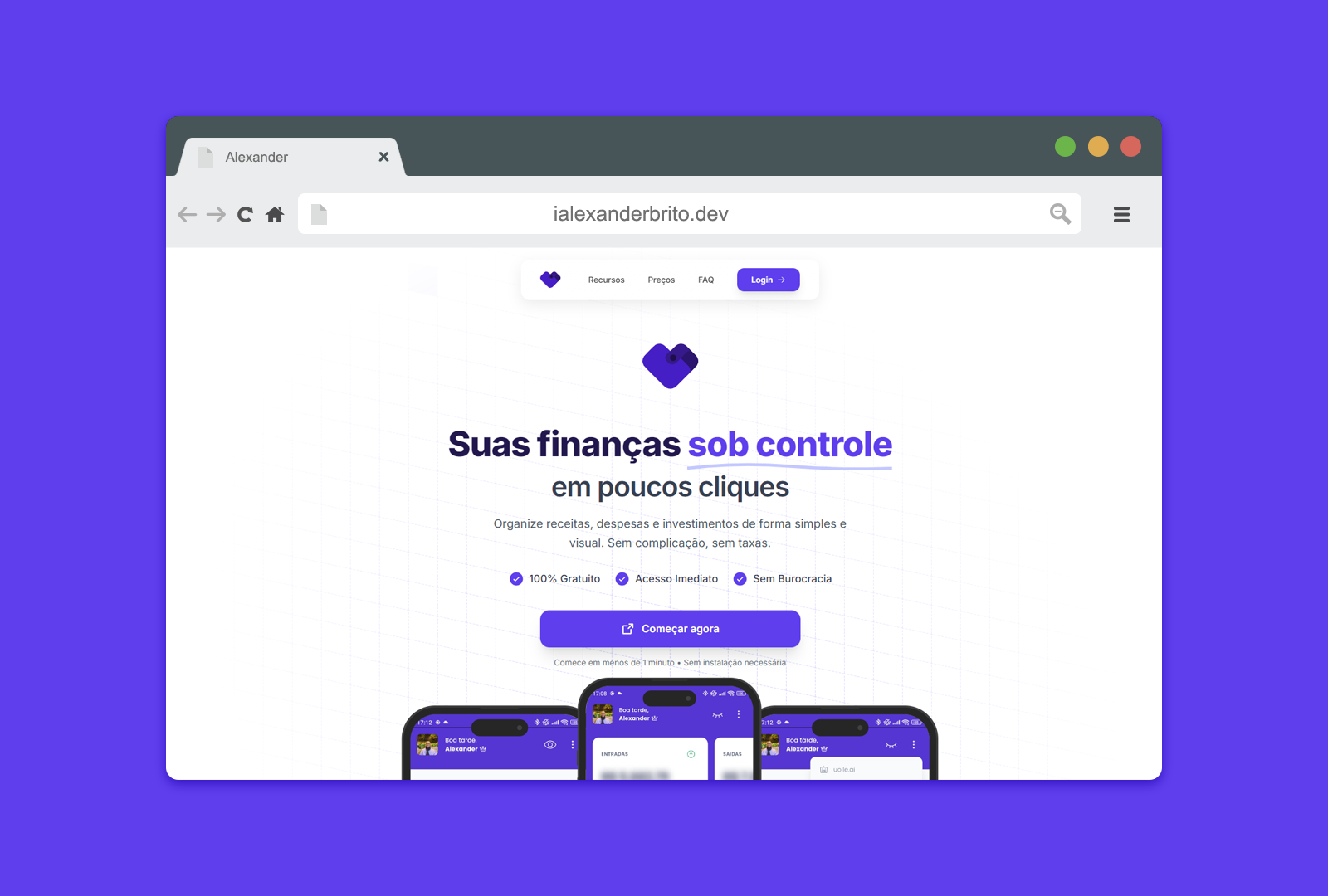 uollet · Landing Page