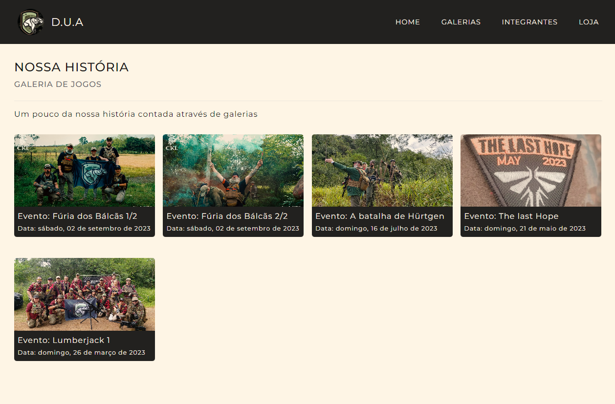 Imagem da sessão Galerias