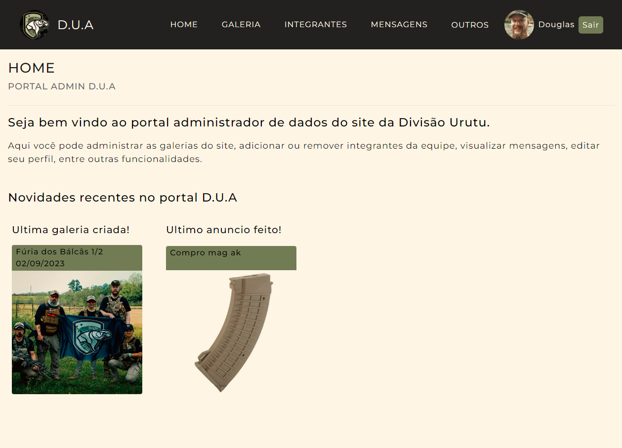 Imagem da sessão Home