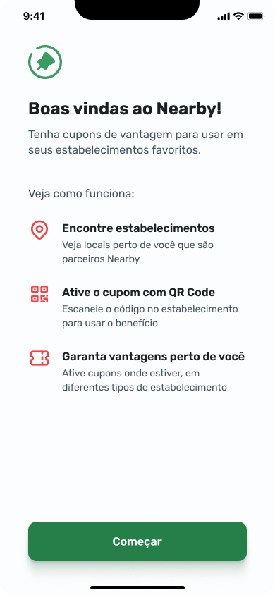 Imagem da sessão Boas vindas