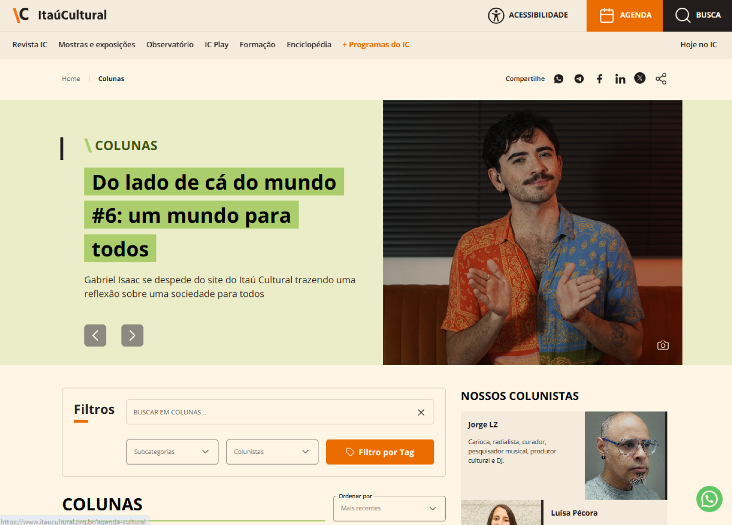 Imagem da sessão Revista IC