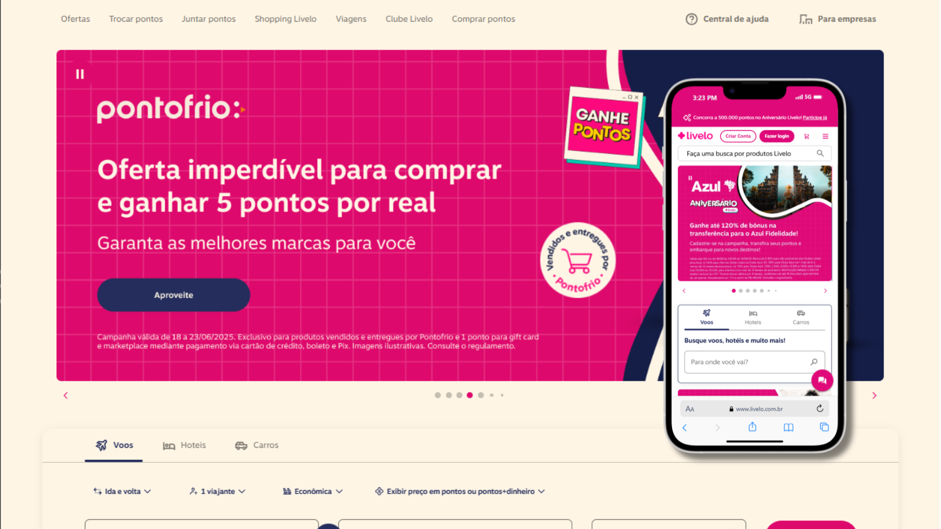 Project thumbnail Livelo