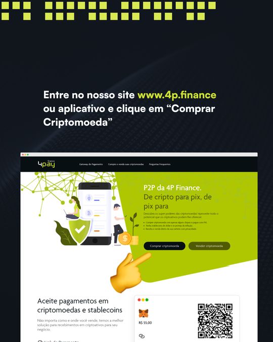 Passo 1 comprar USDT