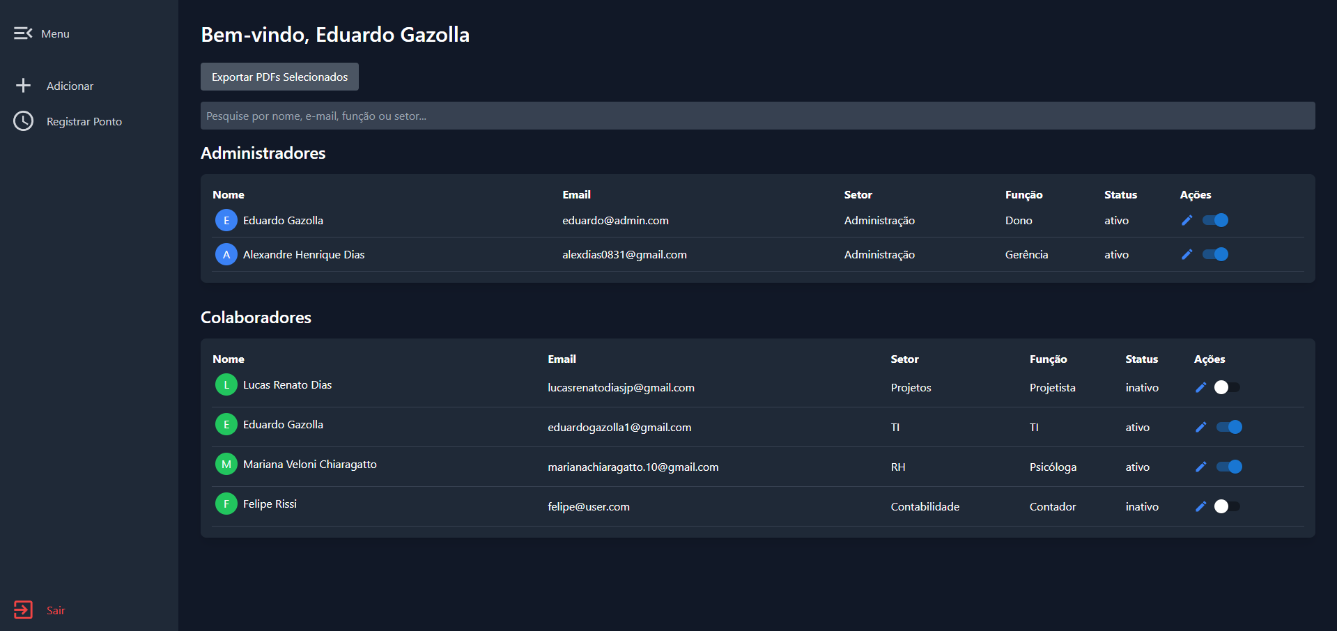 Imagem da sessão AdminDashboard